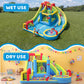 SunSwell Inflatable Water Slide for Kids Backyard with 750W Blower