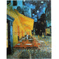 Moruska Cafe Terrace at Night by Vincent Van Gogh Jigsaw Puzzle 1000 Piece Art Puzzles for Adults