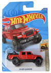Hot Wheels 2020 Jeep Gladiator 157/250, Red, 1:64 Scale Die-Cast Toy Vehicle
