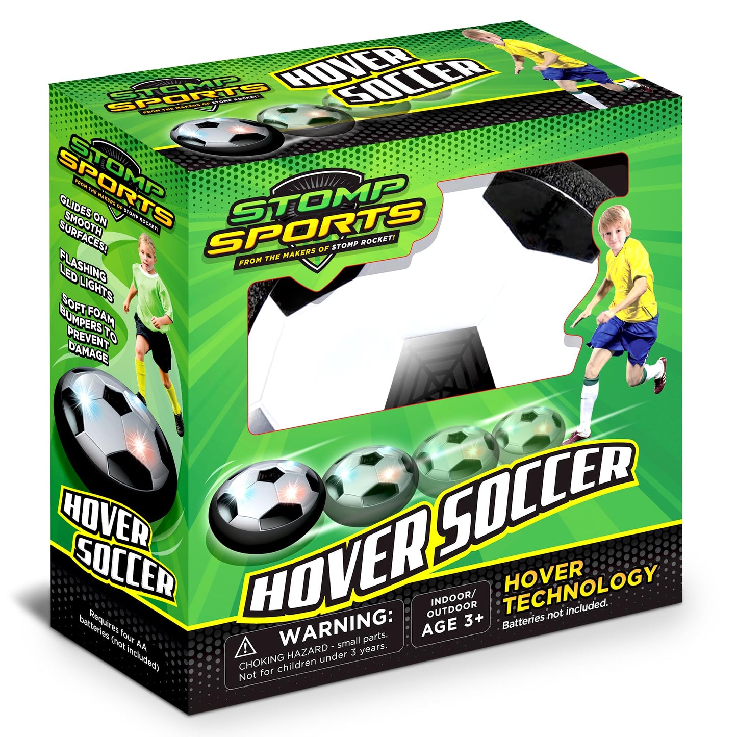 Stomp Sports Hover Soccer, Air Soccer Toy for Kids