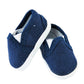 American Fashion World 3 Pack of Canvas Slip-On Shoes: Red, Navy and White | Fits 14" Wellie Wisher Dolls | 14'' Inch Doll Accessories