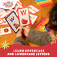 The Fidget Game ABC Flash Card Game, Learn Uppercase & Lowercase Letters