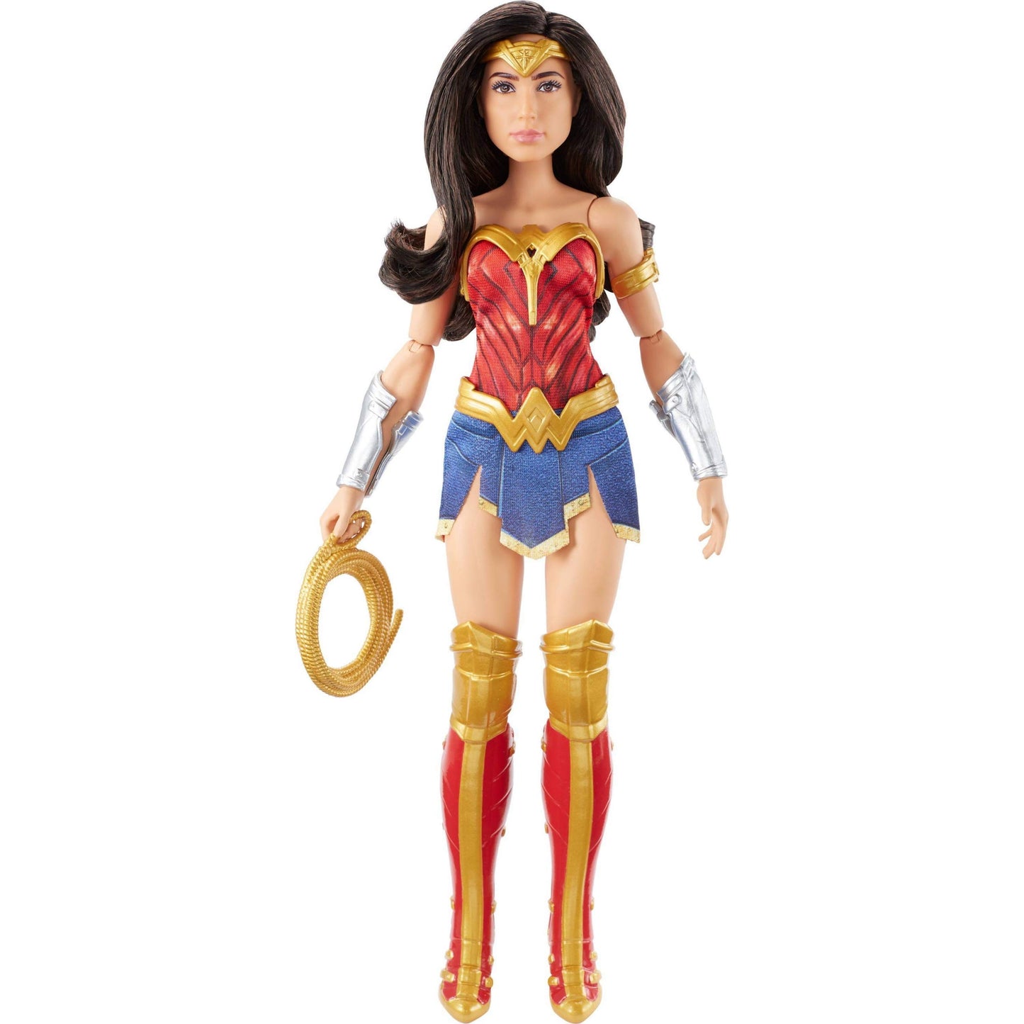 Wonder Woman 1984 Wonder Woman Doll (~12-in) Wearing Superhero Fashion and Accessories, with Lasso, for 6 Year Olds and Up