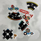 Buddy & Barney: Bath Time Grand Prix - Build A Floating Racetrack, 2 Water-Squirting Race Cars, Foam Stickers & Track Puzzle, Interactive Toy, Kids 3+