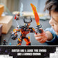 LEGO Marvel Thor vs. Surtur Construction Figure, Buildable Thor Super Hero Toy for Kids, Marvel Action Figure Playset with 3 Minifigures, Gift for