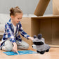Adenzai Grow a Garden - Gray Plush Toy - Soft Stuffed Animal, Adorable Cuddly Companion, Perfect for Kids and Adults, Ideal Gift for Birthdays
