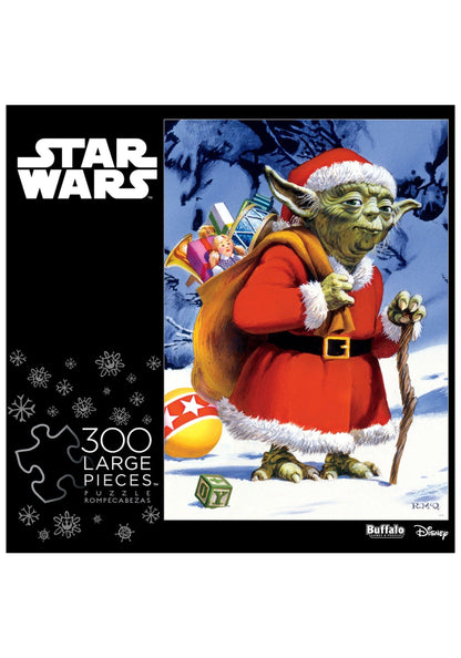 Buffalo Games - Star Wars™ Holiday Yoda - 300 Large Piece Puzzle for Adults