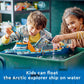 LEGO City Arctic Explorer Ship 60368 Building Toy Set, Fun Toy Gift for 7 Year Old Boys and Girls, with a Floatable Boat, Helicopter, Dinghy, ROV Sub