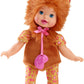 Little Mommy Dress Up Cuties Snuggly Lion Cub Doll