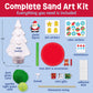 Creativity for Kids Sand Art Christmas Tree Kit | Layer, Design & Create Your Own Sparkly Tree | DIY Screen Free Summer Arts & Crafts for Kids
