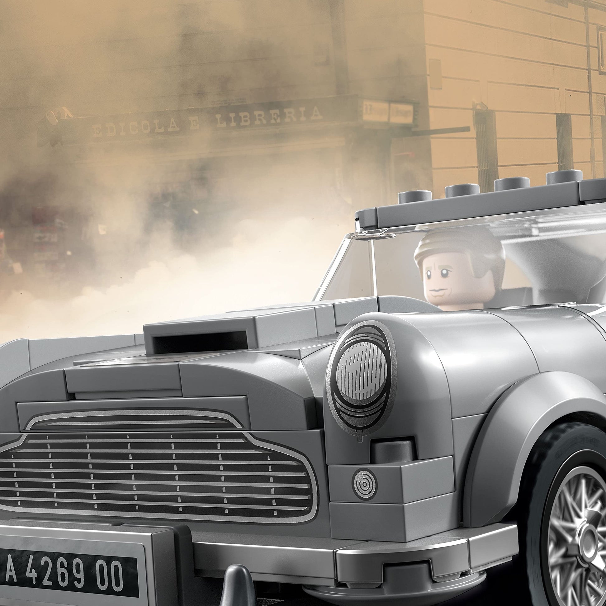 Lego Speed Champions 007 Aston Martin DB5 76911 Building Toy Set Featuring James Bond for Kids, Boys and Girls Ages 8+ (298 Pieces), 10.32 x 5.55 x