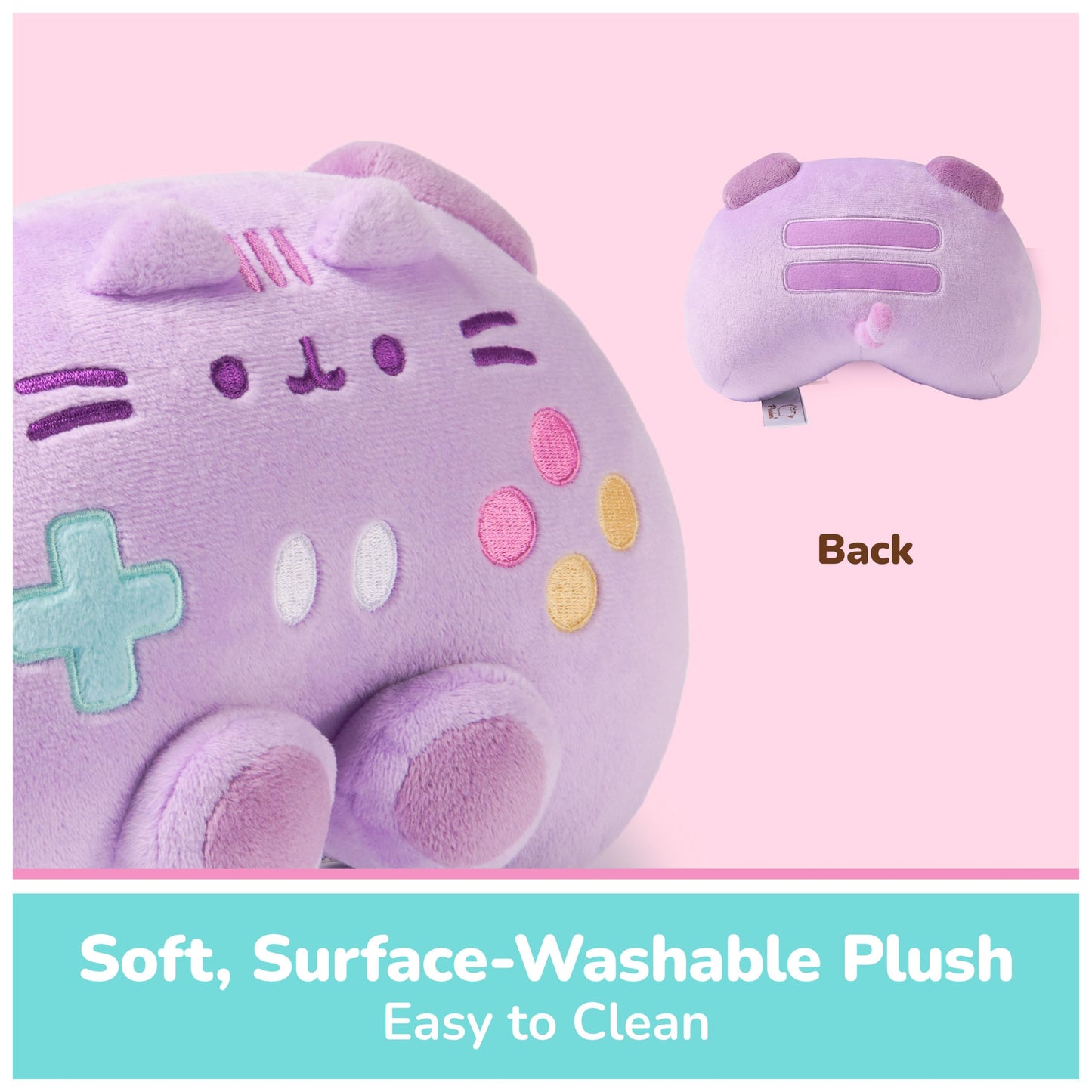 GUND Pusheen Gaming Controller 7-Inch Plush Toy for Ages 8+