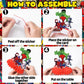 9Pcs Spidey Honeycomb Centerpieces, Cartoon Movie Theme Birthday Party Supplies, Double-Sided 3D Table Decorations & Favors for Kids