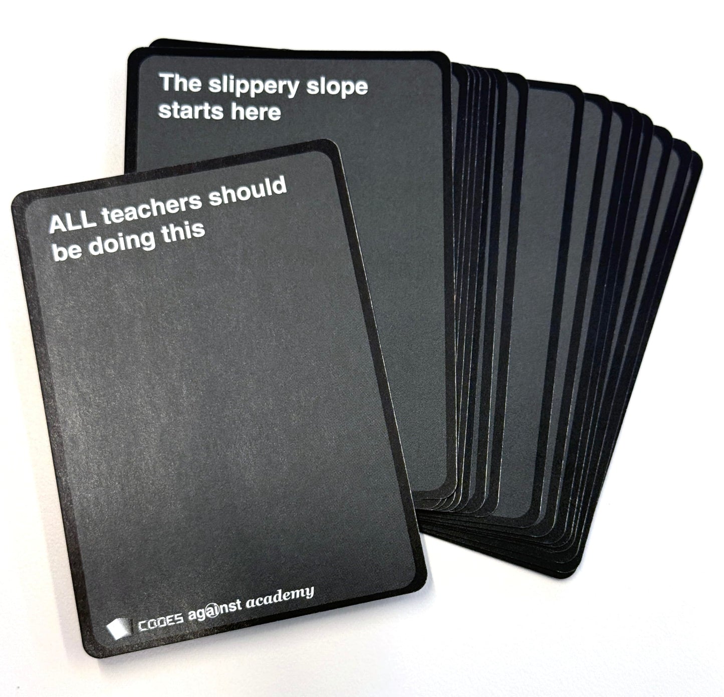 Codes Against Academy: AI and Ethics in Education Discussion Card Deck - Discussion Starter and Tier List Training Exercise for AI in Schools -
