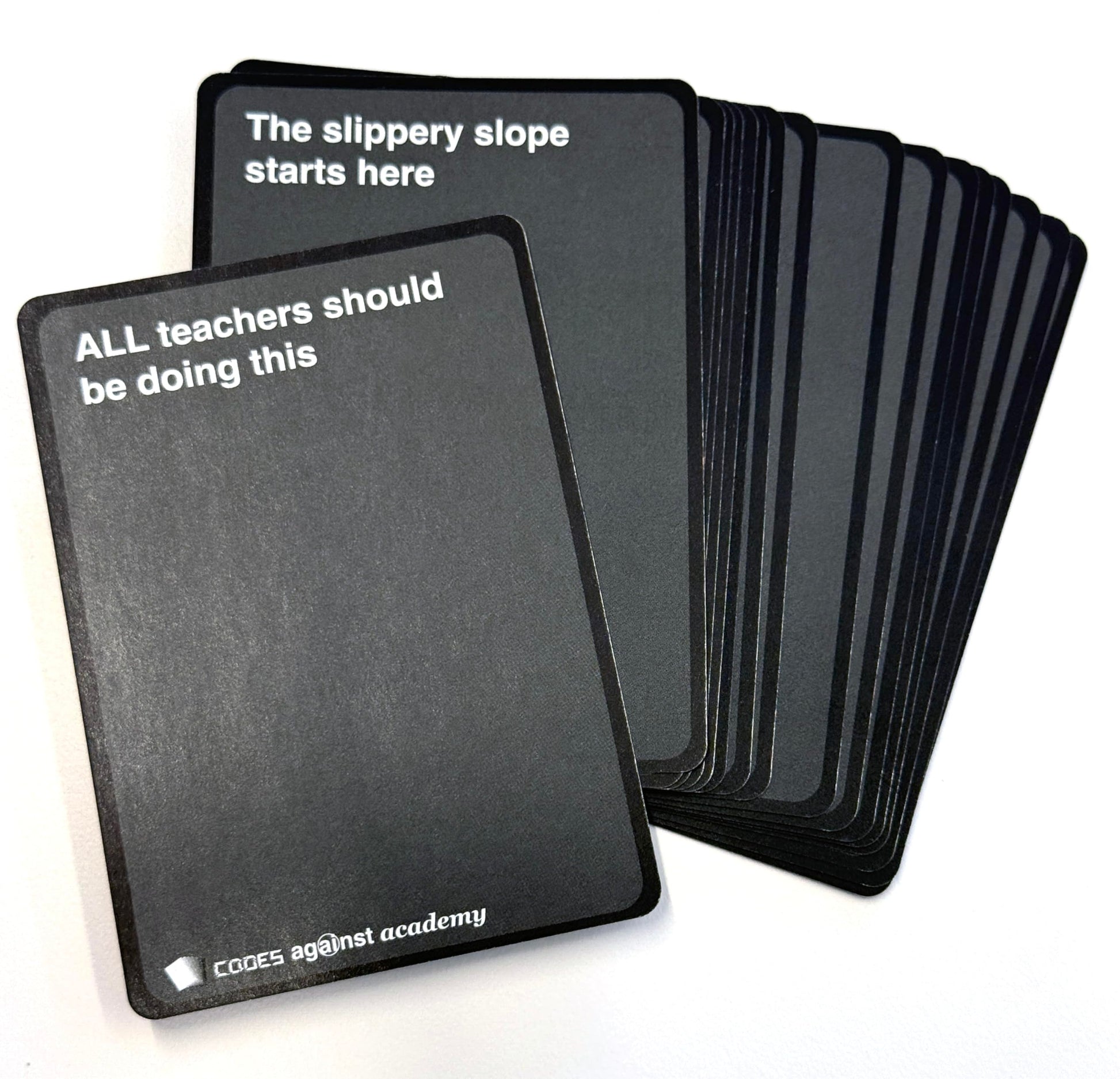 Codes Against Academy: AI and Ethics in Education Discussion Card Deck - Discussion Starter and Tier List Training Exercise for AI in Schools -