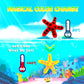 Kiditos Color Changing Magic Water Elf Toy Kit, Magic Aqua Fairy Water Gel Kit with 6 Color Changing Gels and 6 Molds. Christmas Gifts, Birthday