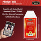 Cardboard Gold BGS Graded Card Sleeves 91.5x129.5mm - Crystal Clear 2mil OPP Slab Sleeves for Beckett Slabs - Perfect Fit Resealable Protection for
