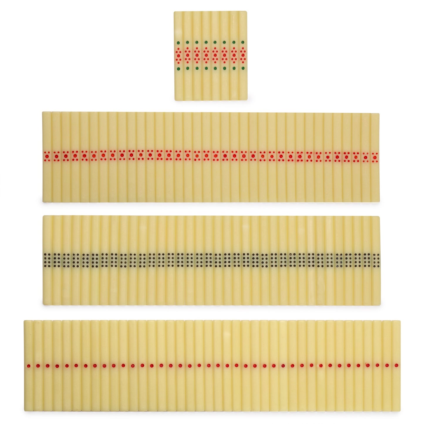 Yellow Mountain Imports Chinese Mahjong Scoring/Betting Sticks (Ivory) - Set of 120