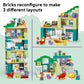 LEGO DUPLO Town 3 in 1 Modern Family House with Figures Building Toy - Learning Play Set for Toddler Boys & Girls, Ages 2+ - Fine Motor Skills Toys