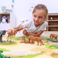 Papo - Realistic Roaring Tiger Figure Toy for Kids - Ages 3+ - Jungle Predators Collection - Educational Play Wild Animals - Gift Idea Toy for Girls