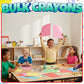 Bulk Crayons 1000 Pack (250 Sets of 4) - Individually Wrapped Crayons Party Favors for Kids, Restaurants, Classrooms, Birthday Goodie Bags, School