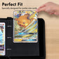 Jumbo Card Binder for Pokemon Jumbo Cards, iofeiwak® Oversized 2 Pockets Card Binder with 3 Rings - Holds 80 Cards with 40 Removable Sleeves