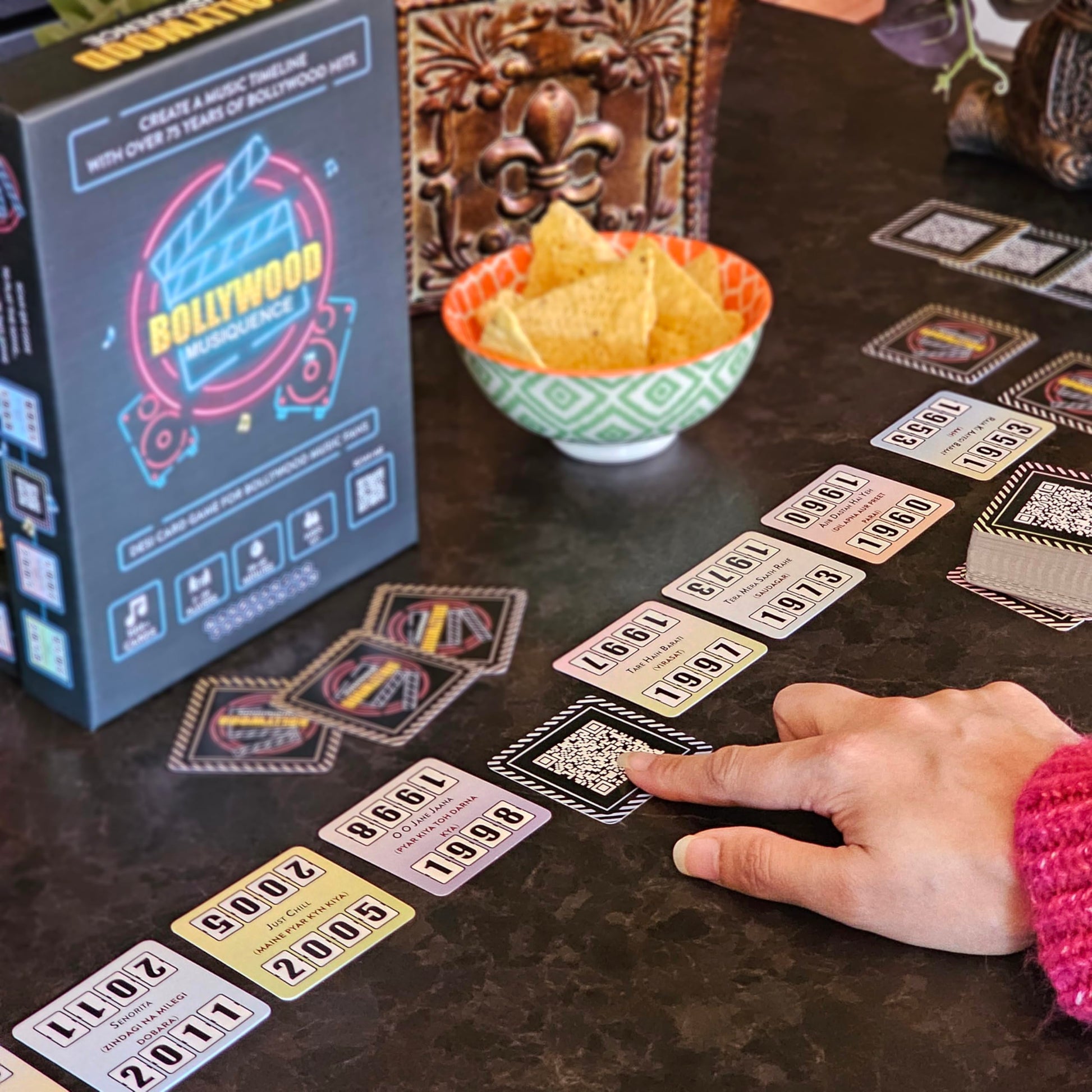 The Ultimate Bollywood Music Party Card Game