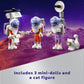 LEGO Friends Mars Space Base and Rocket Set, Science Toy for Pretend Play with 3 Mini-Dolls and Spaceship Toy, Gift for Girls, Boys and Kids Ages 8