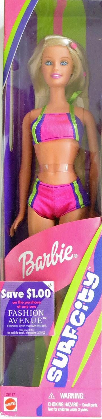 Mattel 2000 Barbie Surf City Doll