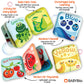BabyBibi Floating Baby Bath Books for Baby. Kids Learning Bath Toys. Waterproof Bathtime Toys for Toddlers. Kids Educational Infant Bath Toys. (Set