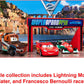 Mattel Disney and Pixar Cars Vehicle Set of 5 Collectible Character Toy Cars & Tool Cart, Inspired by World Grand Prix from Cars 2
