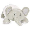 MEMORY MATES Piper the Elephant Memory Foam Pillow Plush with Kid's Diary that Stores in Belly Pocket, 15” Stuffed Animal, 6" Journal