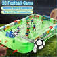 Foosball Game Table - Mini Table Finger Soccer Game for 2+ Players, 21x11 Inches, Interactive Indoor Outdoor Desktop Foosball, Ideal for Family