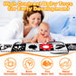 High Contrast Baby Toys for Newborn Infant 0-6 Months Montessori Tummy Time Black and White Sensory Crinkle Toys 0-3 3-6 Months Soft Books Carseat