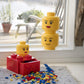 LEGO Small Winking Stackable Storage Head, Girl, 1 piece