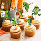 Pickle Birthday Party Decorations: 36Pcs Pickle Cupcake Toppers Pickle Birthday Cake Decorations Cute Cartoon Kind Of A Big Dill Cucumber Pickle
