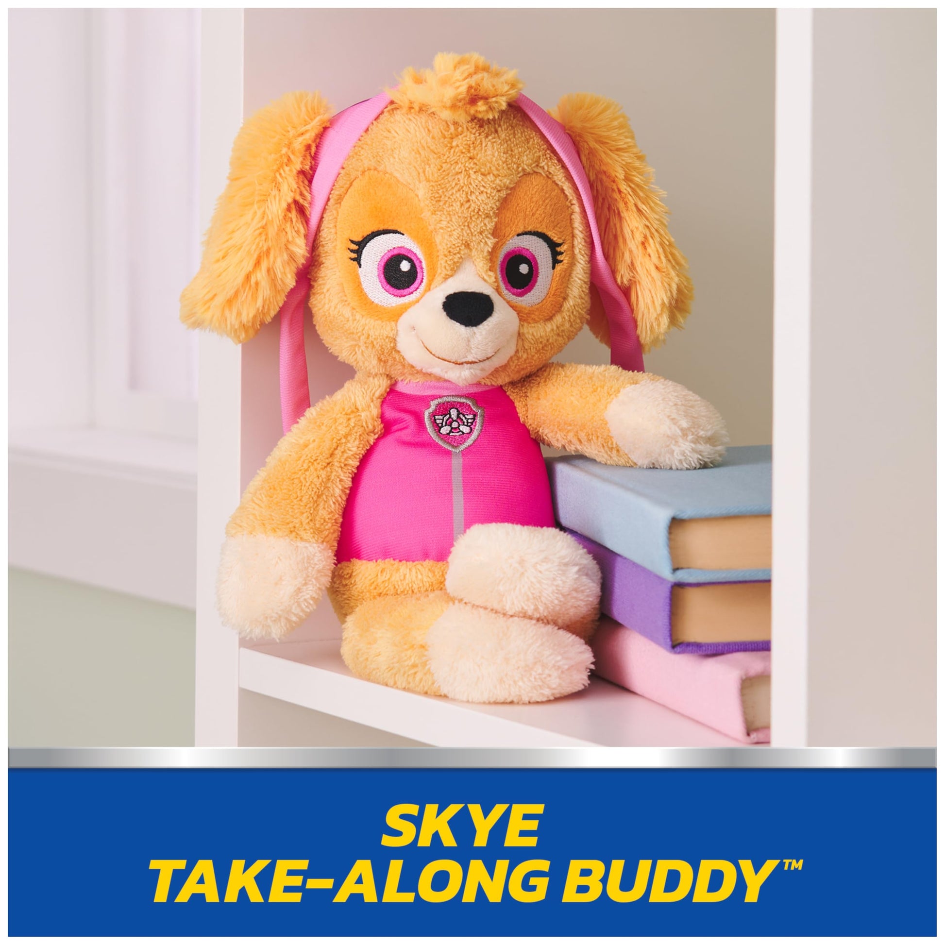 GUND PAW Patrol Skye Take Along Buddy 13-Inch Plush for Ages 1+