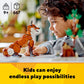 LEGO Creator 3 in 1 Forest Animals Red Fox Toys - Building Toys for Kids, Boys & Girls, Ages 9+ - W/ 3 Building Options into Fox, Owl, or Squirrel