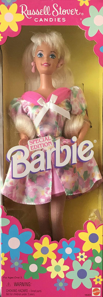 1996 Mattel, Russell Stover Candies, Special Edition Barbie, Nib