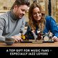 LEGO Ideas Jazz Quartet 21334 Building Blocks - Featuring Buildable Stage with 4 Band Musician Figures, Includes Piano, Double Bass, Trumpet, and Drum