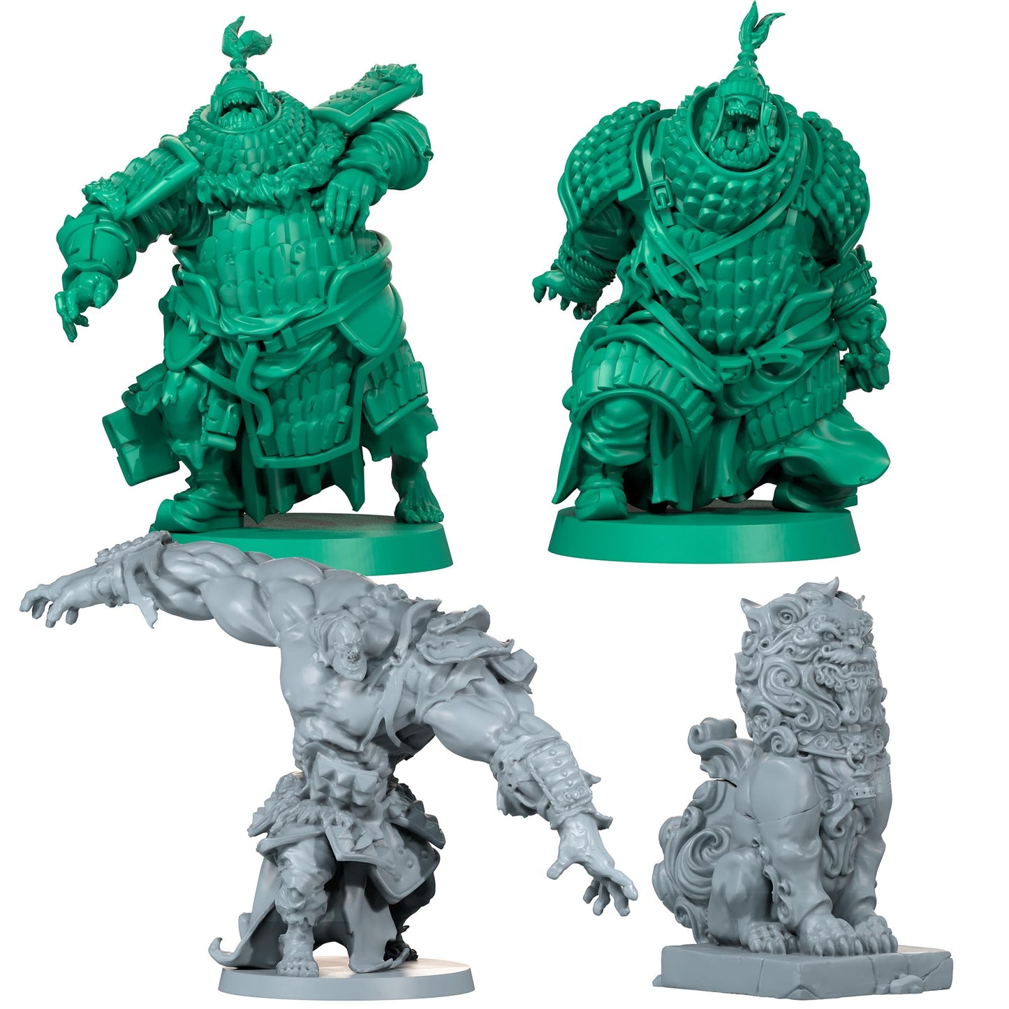 Zombicide White Death: Eternal Empire Expansion - Harness Chi Power in a 10-Mission Campaign, Cooperative Strategy Game with Tabletop Miniatures, Ages