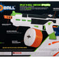 SplatRball 1200 Pyro Glow-in-The-Dark Gel Ball Water Bead Blaster Gun Kit. Splat R Ball Everything with The Electric Blaster able to Shoot up