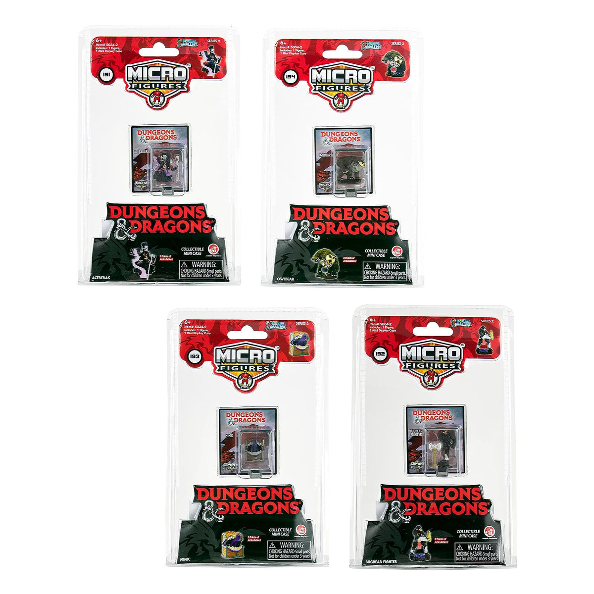 Super Impulse Worlds Smallest Dungeons and Dragons Series 2 Micro Figure | One Random