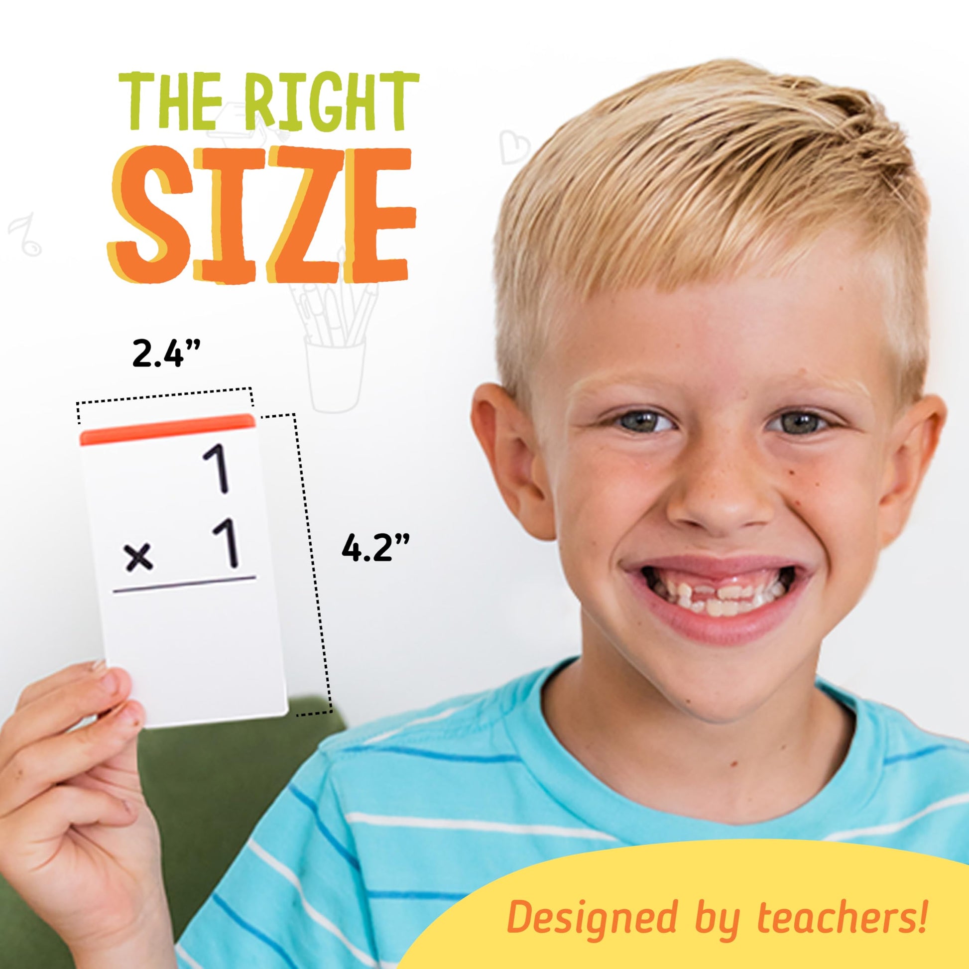 Merka Math Flash Cards for Kids - Ultimate 4-in-1 Learning Set with Addition, Subtraction, Multiplication & Division - Educational Flashcards