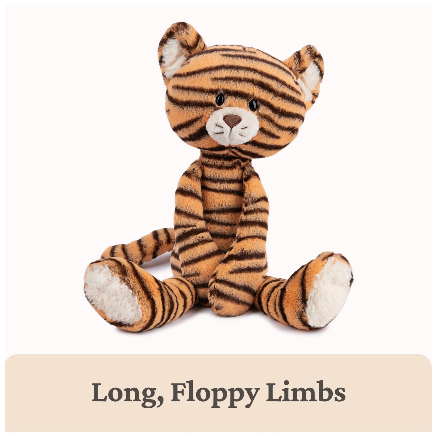 GUND Effe Tiger Take-Along Friends 15-Inch Plush Toy for Ages 1+