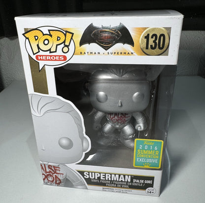 Funko Pop Heroes: Superman False God 2016 SDCC Exclusive Vinyl Figure