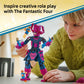 LEGO Marvel Fantastic Four vs. Galactus Construction Figure - Super Hero Building Toy - 4 Minifigures, Including The Thing, Invisible Woman and Human