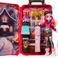 Monster High Skulltimate Secrets Cupid Asteria Doll and Accessories Set, Destination: Cabin Slay-Cation with Suitcase and 19+ Surprises Like Clothes