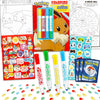 4 Pc Pokemon Stampers Arts and Crafts Set - Bundle with 4 Pokeball Stamps and 4 Markers for Kids Plus Trading Cards, More | Pokemon Stationery Kit for