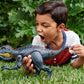 Mattel Jurassic World Toys Slash ‘N Battle Scorpios Rex Action & Sound Dinosaur Figure Camp Cretaceous with Movable Joints, Slashing & Tail Whip